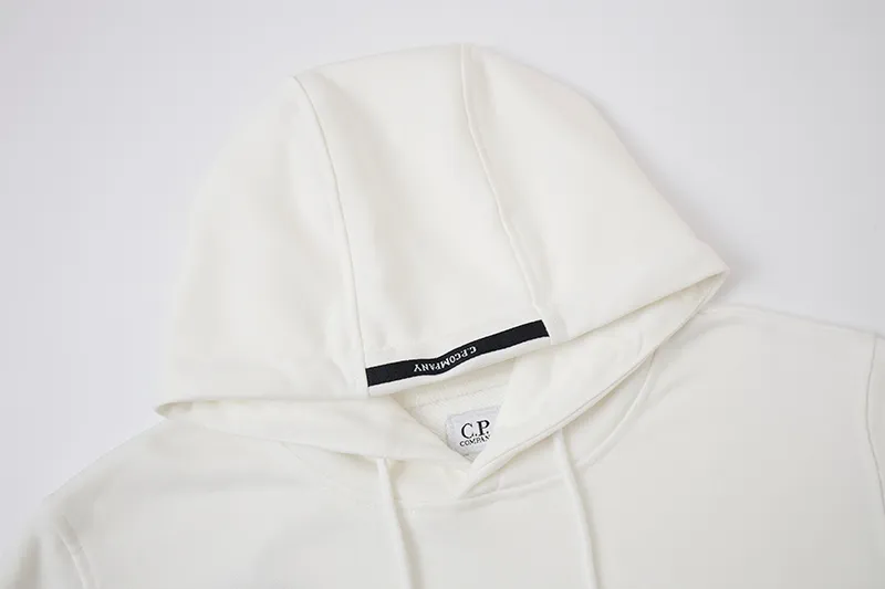 H 6062 C.P.company Classic hooded terry sweatshirt with side pockets and glasses Color: White Gray Navy Blue Black Size: M-XXL Item No.: H 6062
